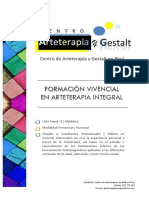 Formacion en Arteterapia Integral 2018 Agosto PDF