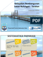 Studi Kelayakan Pembangunan Jembatan Bulungan - Tarakan Final PDF