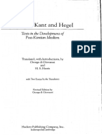 Between Kant and Hegel - Texts in The Development of Post-Kantian Idealism PDF