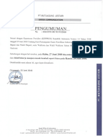 Keppres Libur Nasional 280618 Pilkada Serentak Tahun 2018 PDF