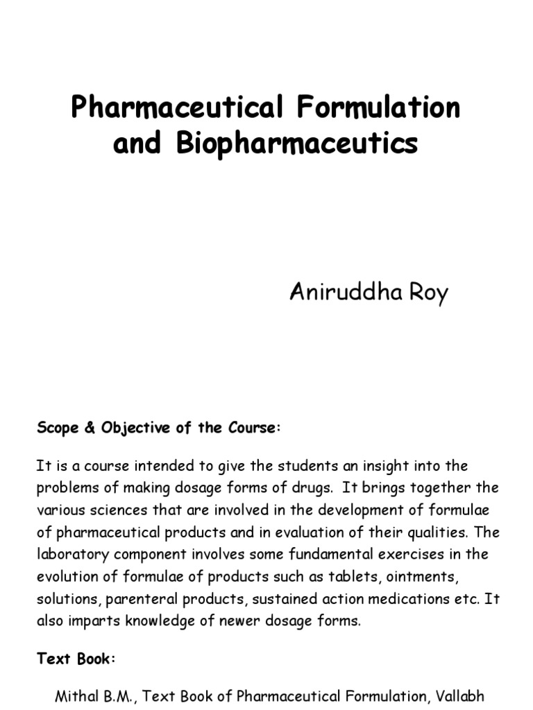 Classification of Dosage Forms PDF Pharmaceutical Formulation