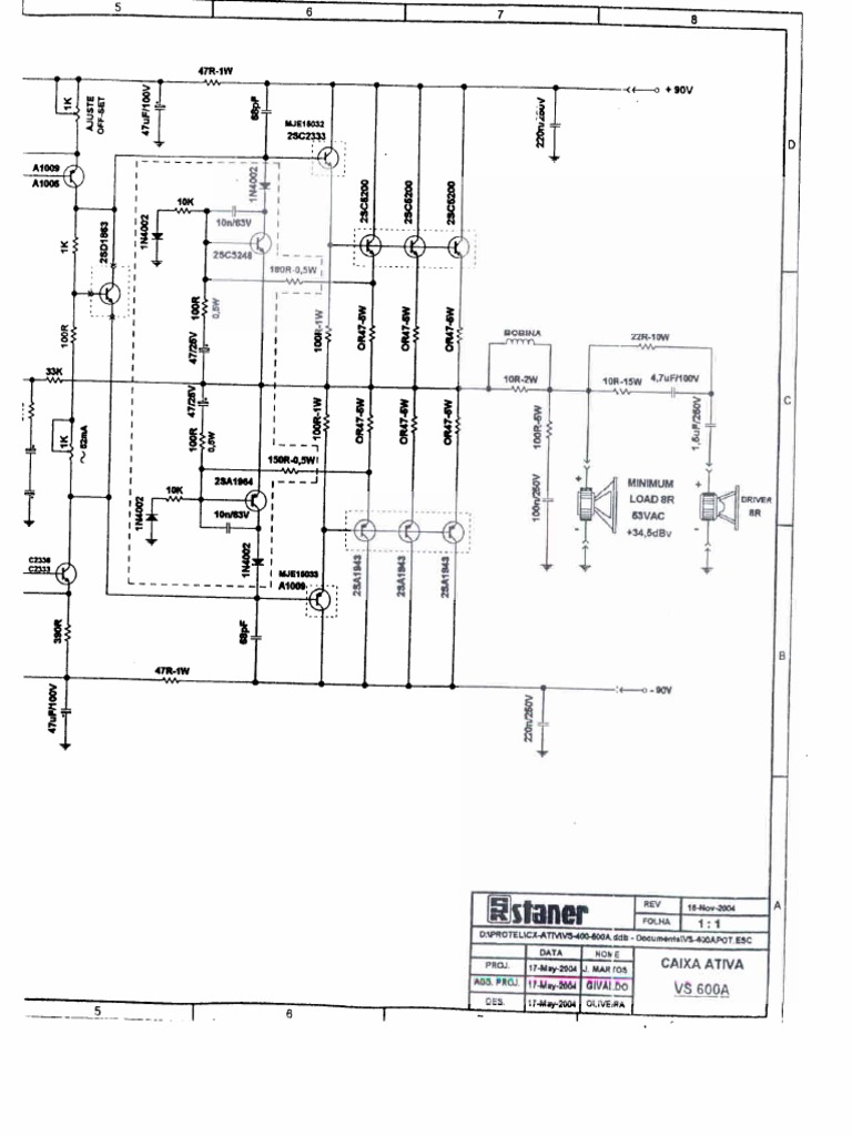 Amplificador Staner 200s | PDF