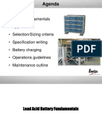 Lead Acid Battery Training by EnerSys at IEEE 02-21-13 PDF