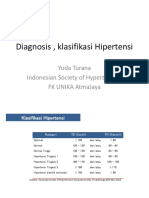 Diagnosis, Klasifikasi Hipertensi
