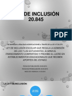 Ley de Inclusión 20.845