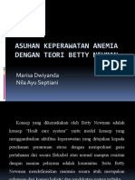 Asuhan Keperawatan Anemia Dengan Teori Betty Neuman