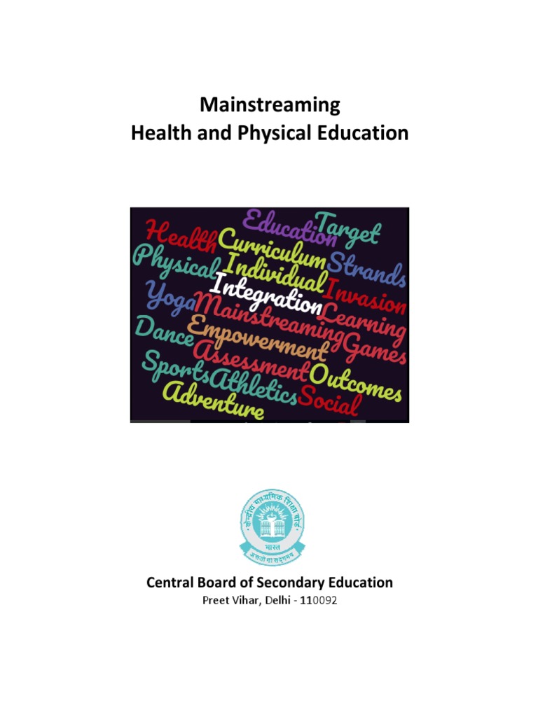 Mainstreaming Health and PE Curriculum | PDF | Physical Education | Yoga