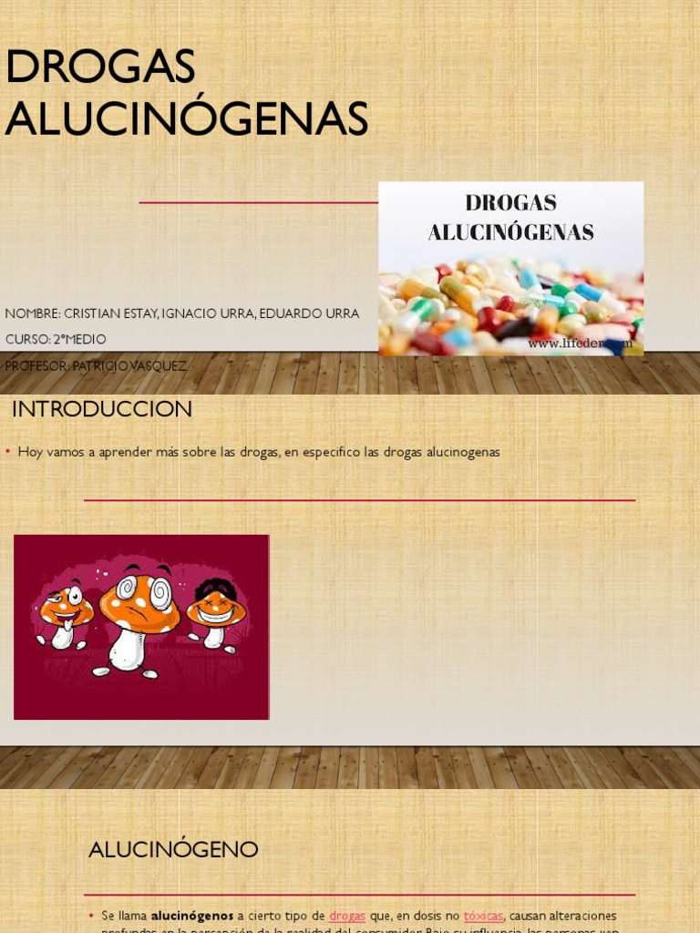 Drogas Alucinógenas | PDF | Alucinógeno | Neurociencia