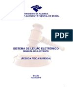 Acesso ao Sistema de Leilão Eletrônico da Receita Federal