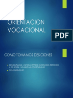 Orientacion Vocacional