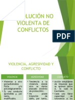 Resolución No Violenta de Conflictos Centro 2014