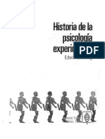 Boring, Edwin - Historia de La Psicología Experimental. Capitulo 1 PDF