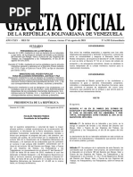 Gaceta Oficial