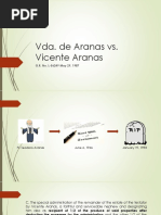 Vda. de Aranas Vs Aranas