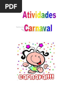 APOSTILA COM ATIVIDADES CARNAVAL