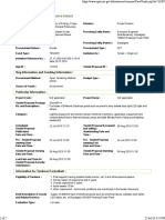 View IFT /PQ / REOI / RFP Notice Details: Key Information and Funding Information