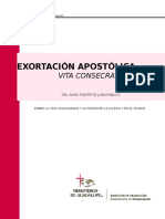 Juan Pablo II 1996 Vita Consacrata Exhortacion Apostolica