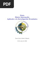 Stata Basico Intermedio Aplicado a La Investigación Economica. Juan Carlos Abanto Orihuela