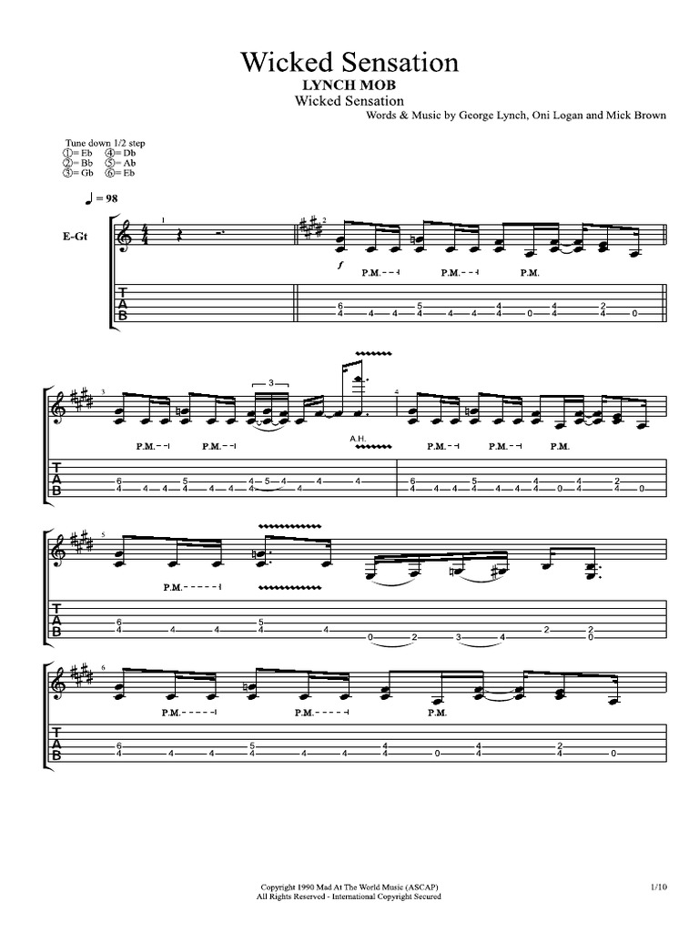 新しい到着 Lynch PDF | Rhythm - Sensation Wicked - Mob アート・デザイン・音楽