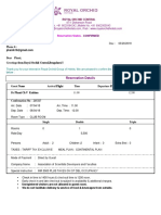 Hotel Confirmation Template