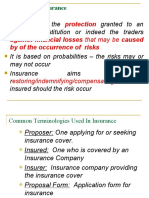 Insurance Is The Granted To An Individual, Institution or Indeed The Traders