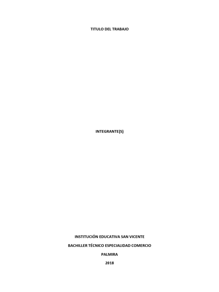 Formato Portada y Contraportada | PDF