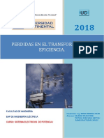 Perdidas en El Transformador y Eficiencia - Acceso Directo - LNK