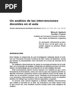16... Un Analisis de Las Intervenciones Docentes