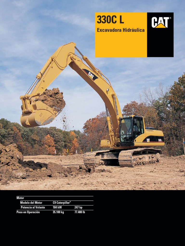 330c-l - Spanish Excavadora Cat 330cl PDF | PDF