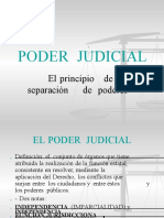 El poder judicial: independencia, inamovilidad y función jurisdiccional