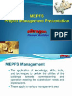 Edragon MEPFS Project Management