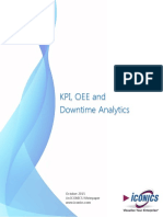KPI, OEE and Downtime Analytics: October 2015 An ICONICS Whitepaper
