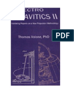 Valone - Electrogravitics 2 - Validating Reports on a New Propulsion Methodology (2005)