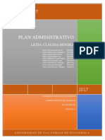 Plan Administrativo Ideart Cunoc