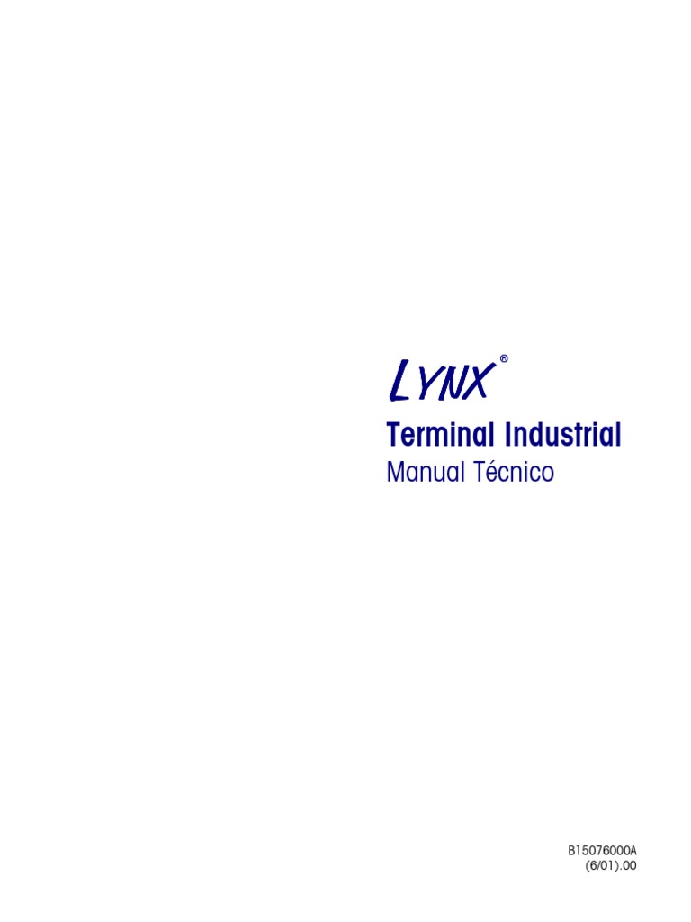 Manual Tecnico Lynx | PDF | Interfaz de línea de comando | Sistema ...