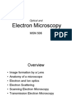 Electron Microscopy: Optical and