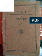 Walter Russell Genero Radiative Concept