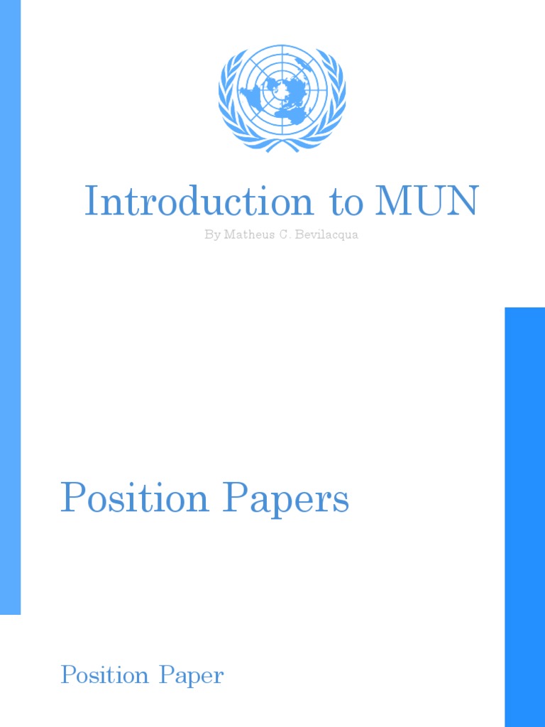 introduction to mun presentation