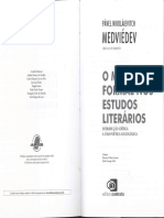  O Método Formal Nos Estudos Literários - Medviédev