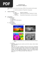 Semi Detailed Lesson Plan of Figures of Speech PDF