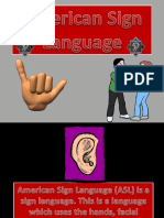 American Sign Language Powerpoint Interactive Quiz and Worksheets