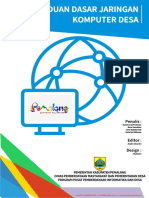Buku Panduan Dasar Jaringan Komputer Desa PDF