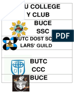 Bu College Y Club Buce SSC: Butc Dost Scho-Lars ' Guild