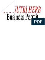 Business Permit: Jps Nutri Herb Inc