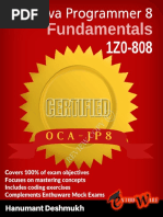 OCA Java Programmer 8 Fundamentals - 1Z0-808