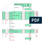 Productivity Rate (Piping Works)