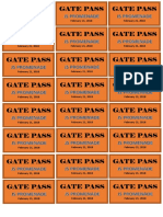 Gate Pass