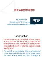 Curvesandsuperelevation 170221101111 PDF