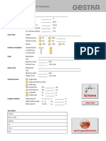 Questionnaire Waterhammer Calculation Reader en