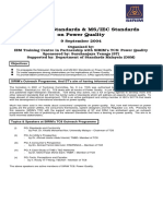 Malaysian Standards & MS/IEC Standards On Power Quality: 9 September 2004